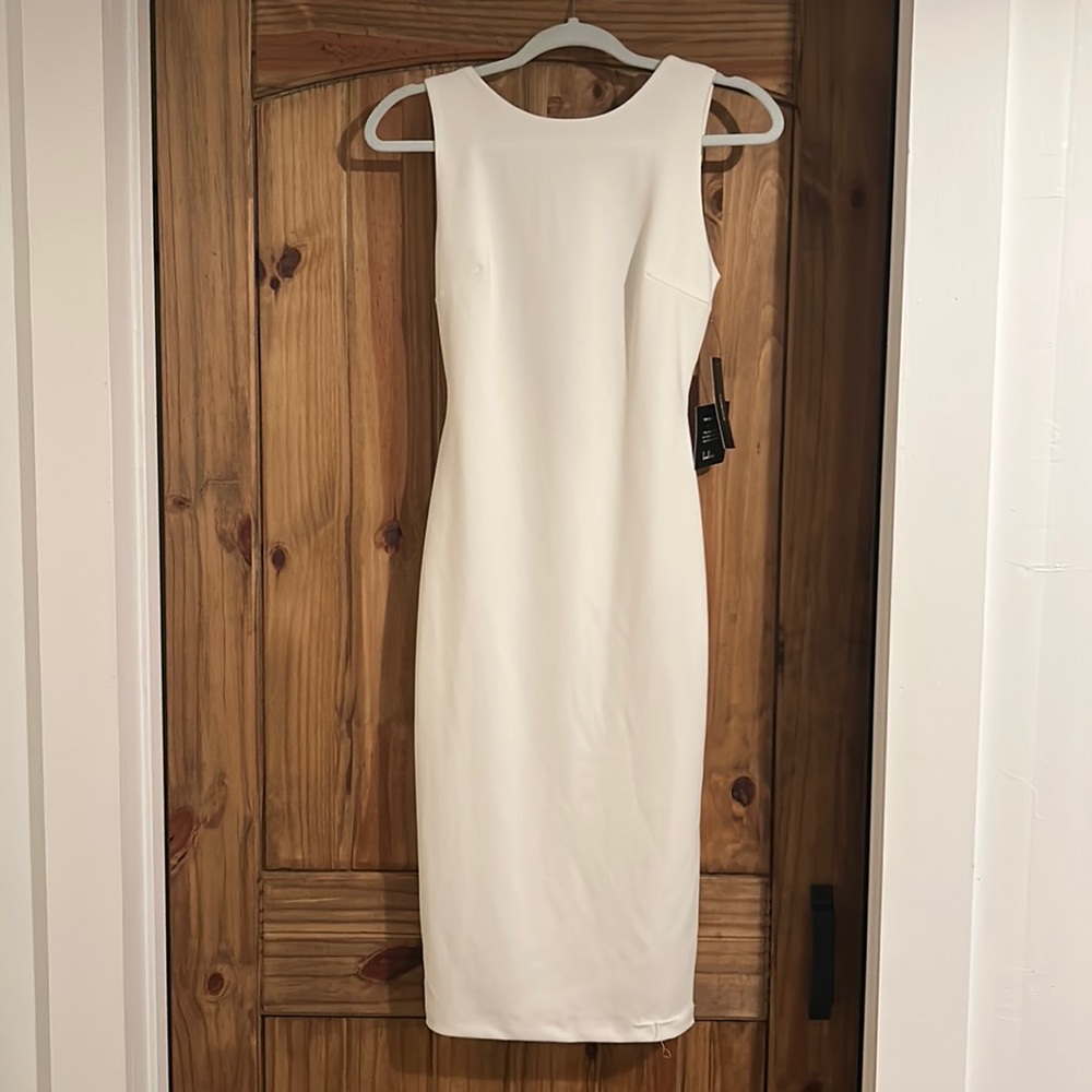 NWT lulus open back midi dress